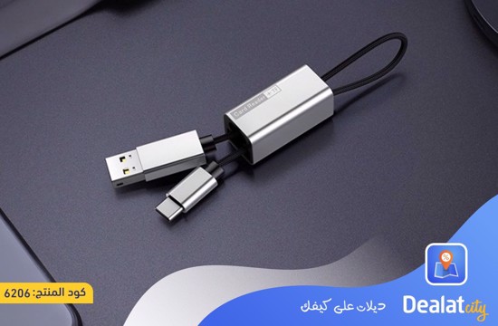 BASEUS Charging and Data Transfer Cable and Memory Card Reader  - dealatcity store