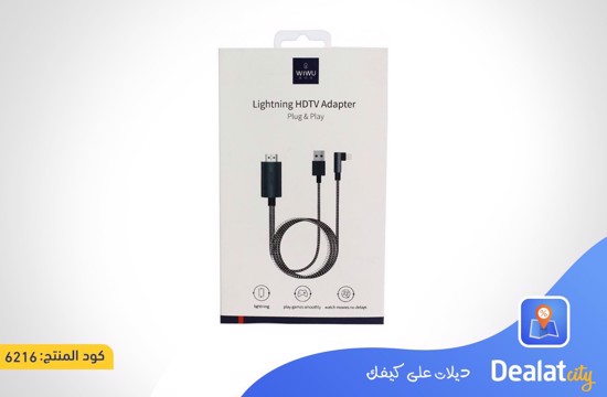 WIWU X7 Cable for iPhone from Lightning to HDMI - dealatcity store