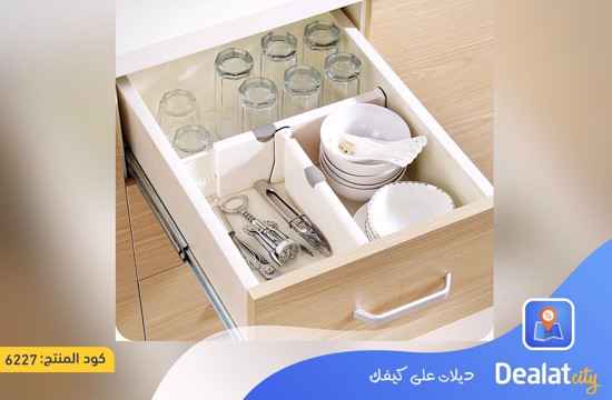 Adjustable and Expandable Drawer Divider for Drawers and Cabinets-dealatcity store