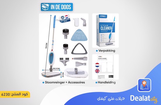 12-in-1 Steam Mop with Power of 1600W - dealatcity store