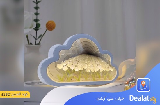 LED Lighted Rose Cloud Lamp and Mirror - dealatcity store