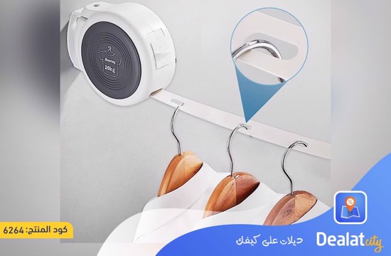 Retractable Clothes Dryer with Hanging Hole-dealatcity store