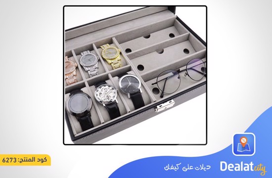 Watch and Glasses Organizer Box - dealatcity store