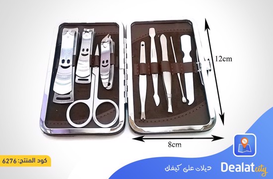 9 in 1 Stainless Steel Nail Art Manicure Pedicure Set  - dealatcity store