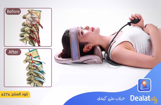 Neck Traction Filled Air Cervical Tractor Massager - dealatcity store