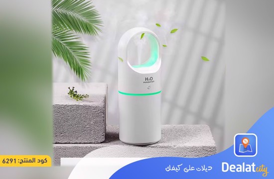 Portable Air Humidifier with 450 ml, with Distinctive Lighting - dealatcity store