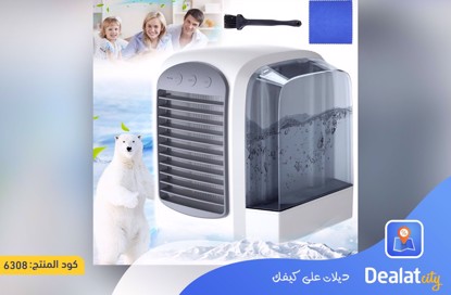 Portable Air Chiller with Adjustable Cooling Fan Air Purifier Rechargeable Night Light