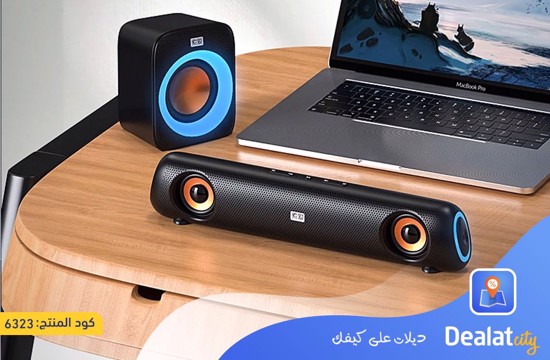 RGB Bluetooth Speaker with 5 Ports (BT - AUX - TF - OUT - SUB) with High-definition Sound