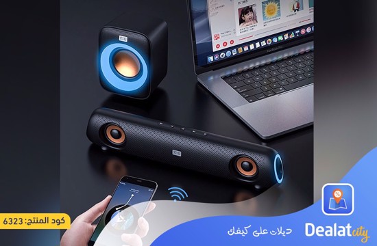 RGB Bluetooth Speaker with 5 Ports (BT - AUX - TF - OUT - SUB) with High-definition Sound