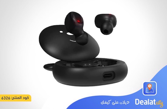 Porodo Wireless Bluetooth Earbuds with HD Microphone and High-Definition Sound