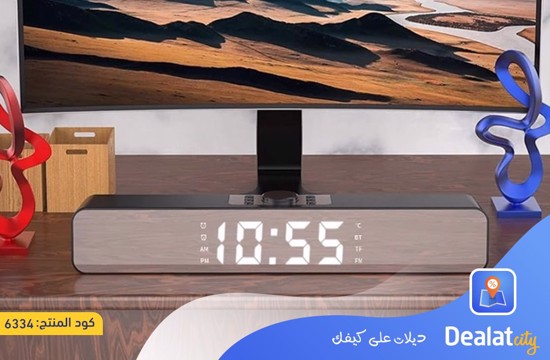 1500mAh Digital LED Display Bluetooth Soundbar Speaker - dealatcity store