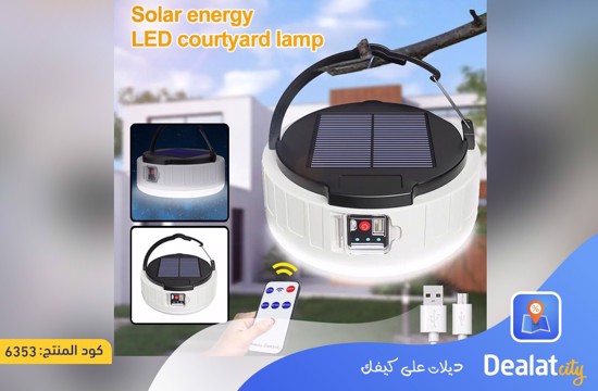 3000mAh Solar LED Camping Light - dealatcity store	