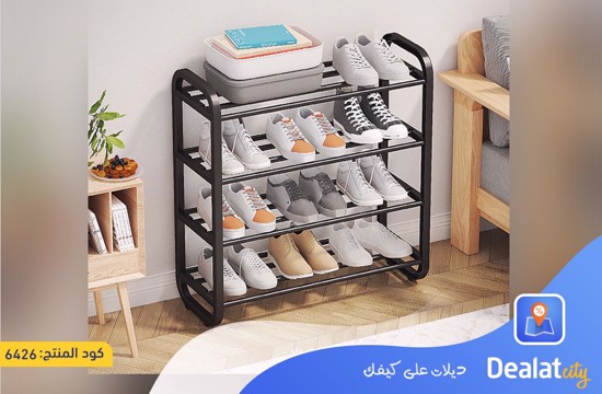 4-Tier Sturdy Shoe Rack for Stylish Organization and Perfect Storage