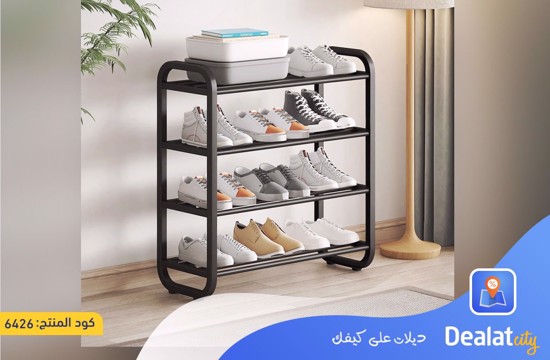 4-Tier Sturdy Shoe Rack for Stylish Organization and Perfect Storage