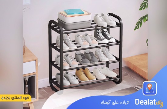 4-Tier Sturdy Shoe Rack for Stylish Organization and Perfect Storage