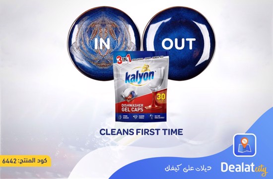 Kalyon Automatic Dishwasher Tablets (30 Tablets) Ideal for strong cleaning and shine