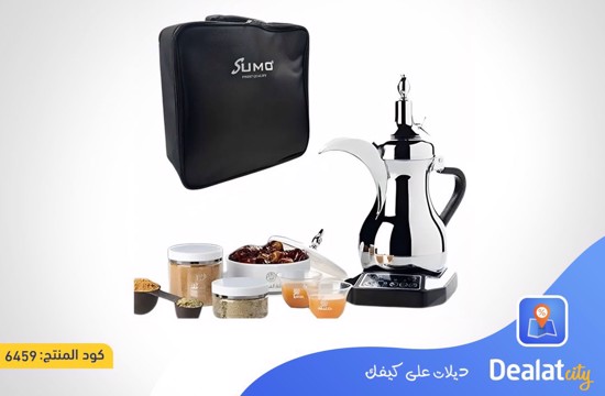 Sumo SM-ACM07 1L Electric Arabic Coffee Maker with Digital Control Base Equipped with Digital Display