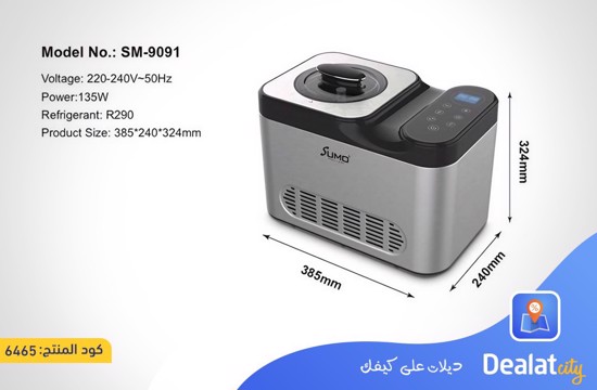 Sumo SM-9091 Ice Cream Maker 1.5L Capacity - dealatcity store