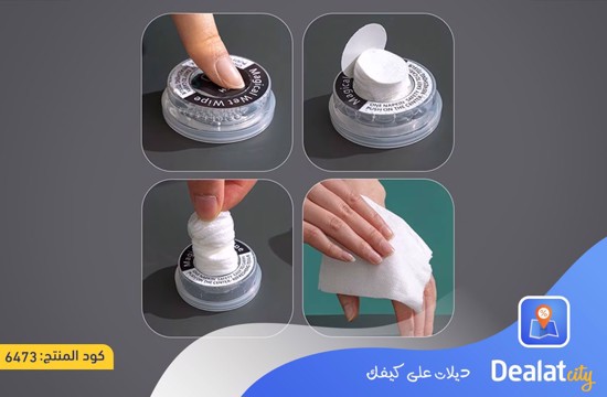 Magical Push Wet Wipes for Single Use Quick and Convenient Cleaning -dealatcity store