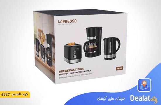 LePresso Triple Breakfast Set  - dealatcity store