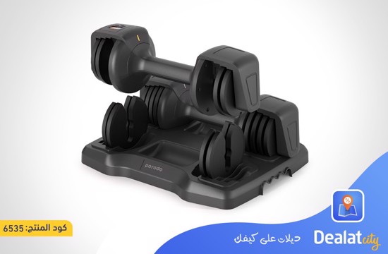 Porodo Smart Double Dumbbell Adjustable - dealatcity store