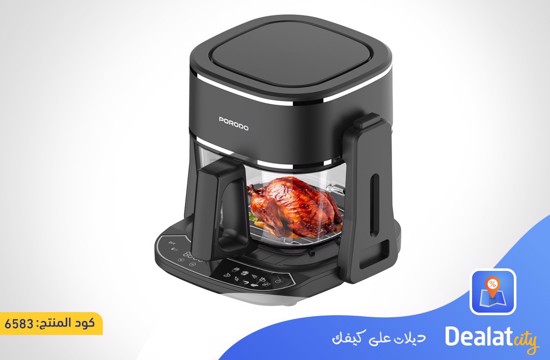 Porodo Lifestyle Dual Design Air Fryer & Grill - dealatcity store