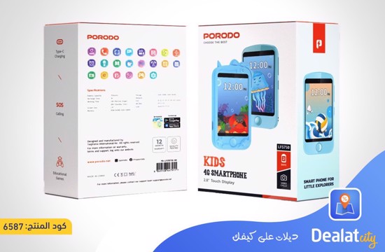 Porodo Kids 4G Smartphone - dealatcity store