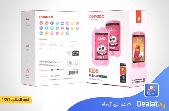 Porodo Kids 4G Smartphone - dealatcity store