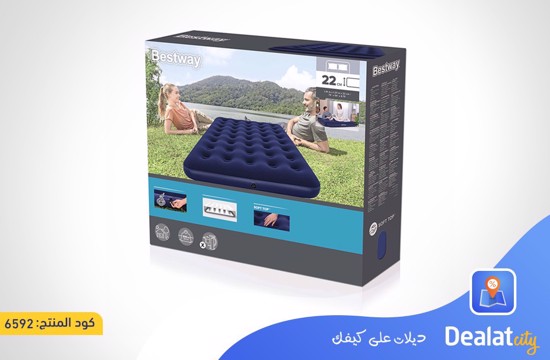 BESTWAY Air Mattress 2.03m x 1.52m x 22cm - dealatcity store