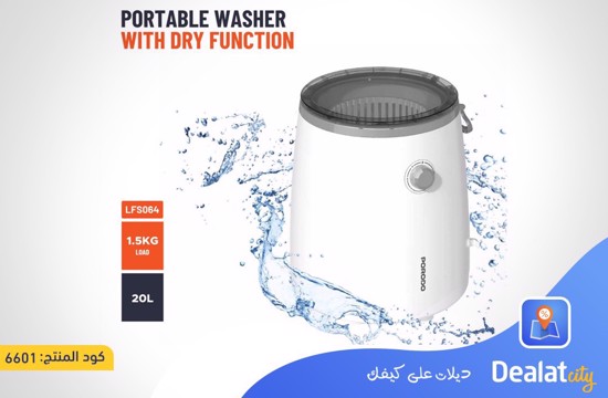 Porodo LFS064 Portable Mini Washing Machine and Dryer - dealatcity store