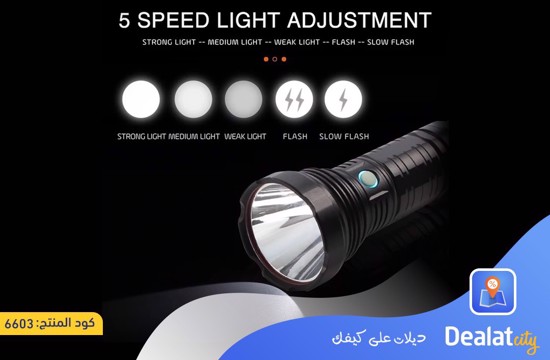 Cobra CB-60 Handheld Flashlight 20W Powerful 2500 Lumens - dealatcity store