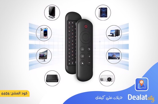 Porodo Wireless Mouse, Keyboard, and Remote Control  - dealatcity store