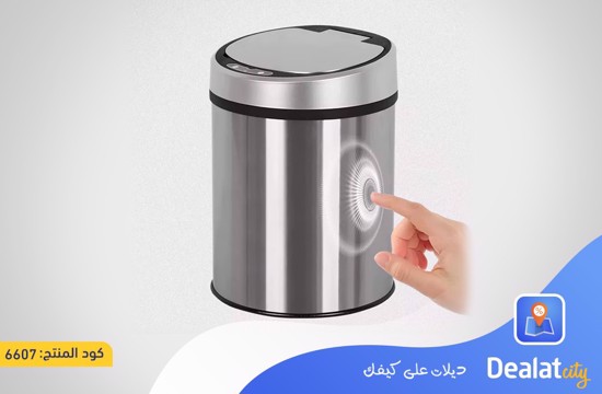 Smart Touchless Sensor Stainless Steel Trash Can - dealatcity store