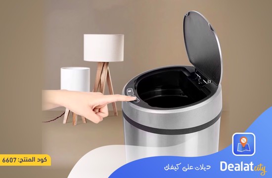 Smart Touchless Sensor Stainless Steel Trash Can - dealatcity store