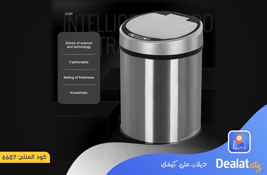 Smart Touchless Sensor Stainless Steel Trash Can - dealatcity store