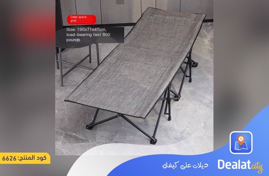 Large and sturdy folding bed that can hold up to 150 kg - dealatcity store