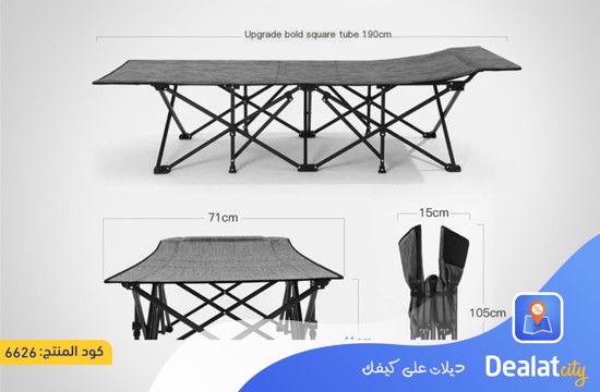 Large and sturdy folding bed that can hold up to 150 kg - dealatcity store