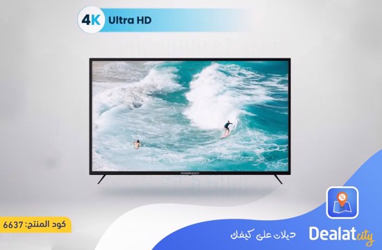 Powerology 55 or 65 Inch 4K UHD Android Smart TV - dealatcity store