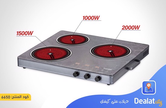 Sonifer SF-3067 Electric Cooker 3500 Watt  - dealatcity store