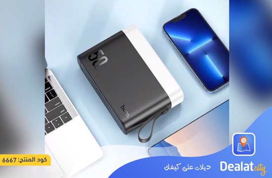 HOCO J94A 50000mAh Power Bank with 2 USB Ports and 2 Type-C - dealatcity store